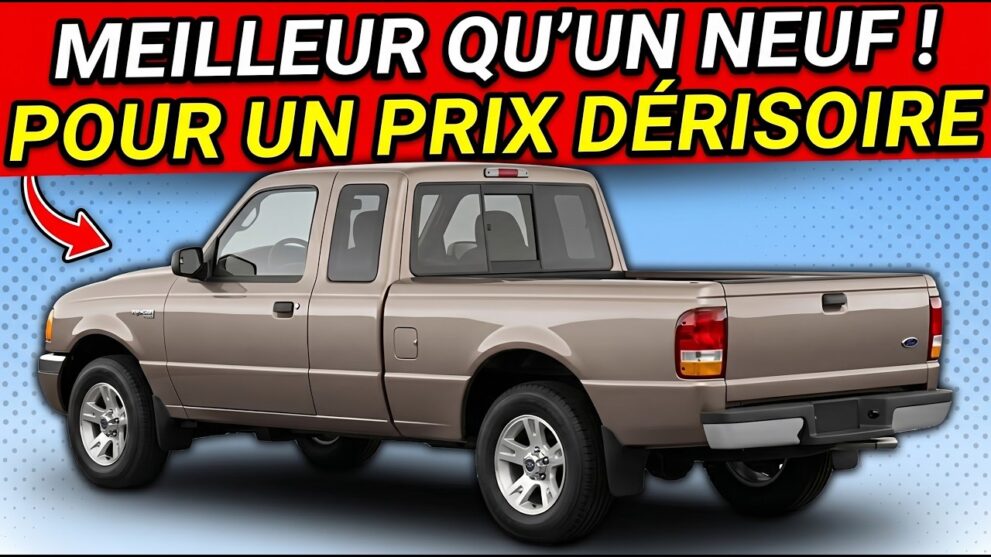 5 PICK-UP À PRIX CRASSEUX QUE PERSONNE N&rsquo;ACHÈTE (MAIS QUI SURVIVRONT POUR TOUJOURS) 🛻